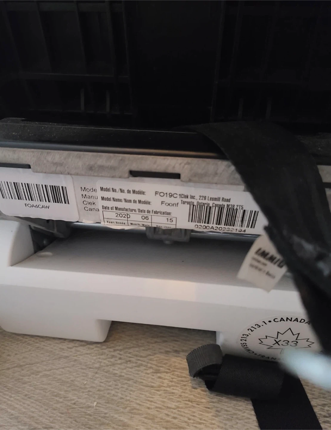 Clek Foonf Car Seat