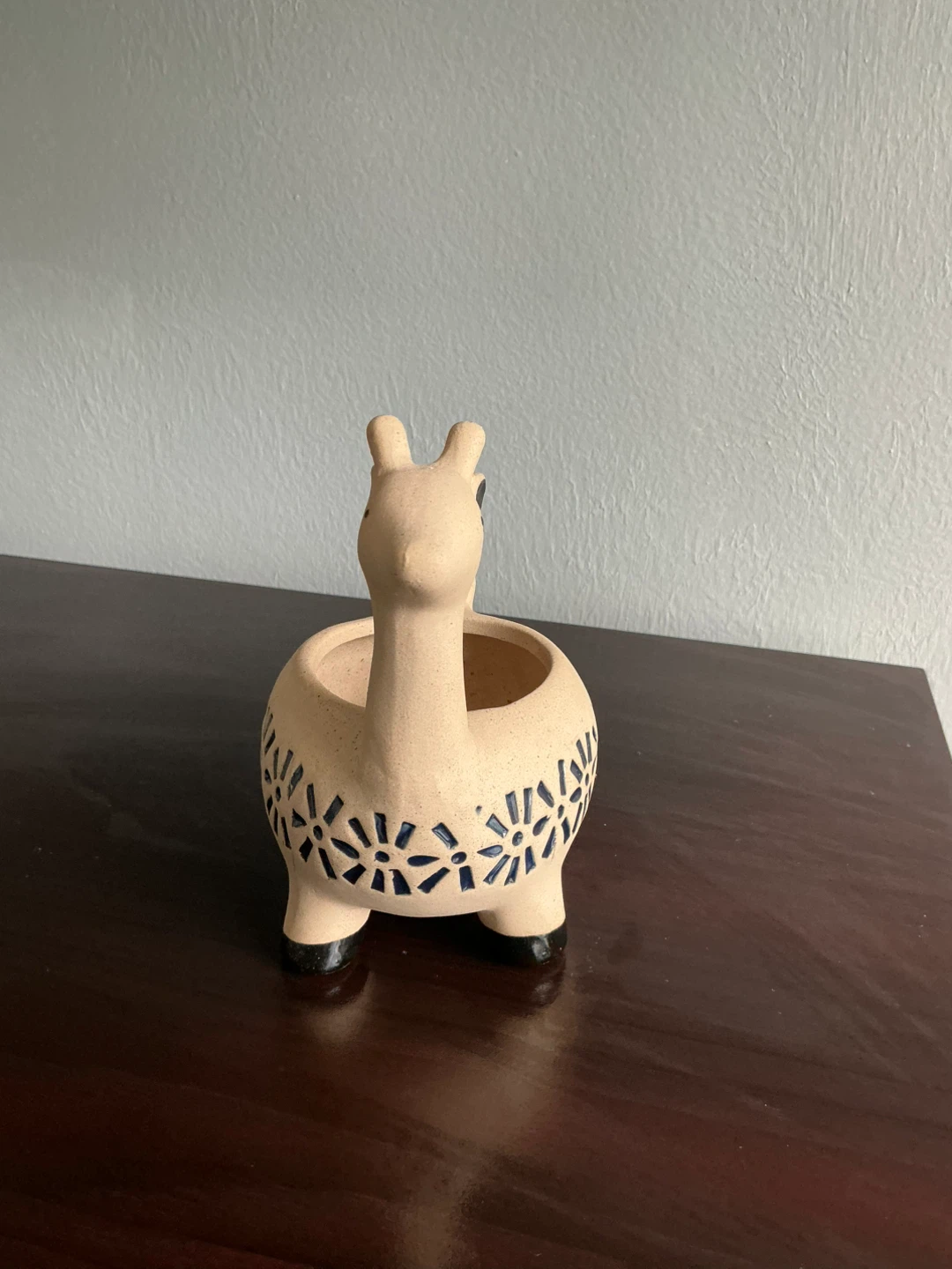 Ceramic Llama Planter Pot - photo 3