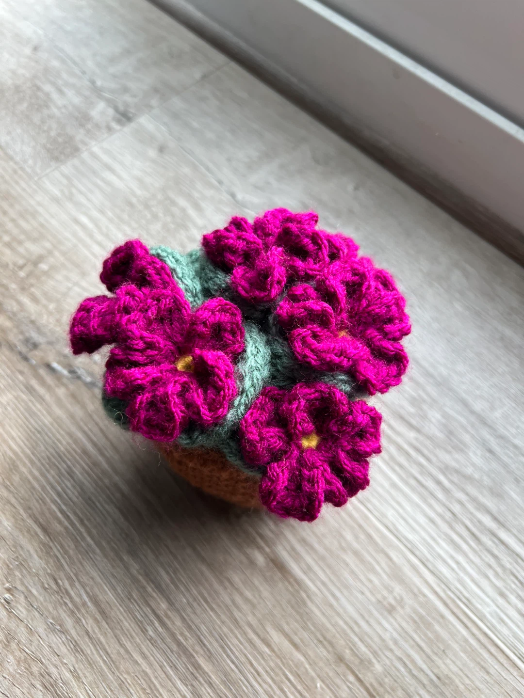 Crochet African Violet - photo 3