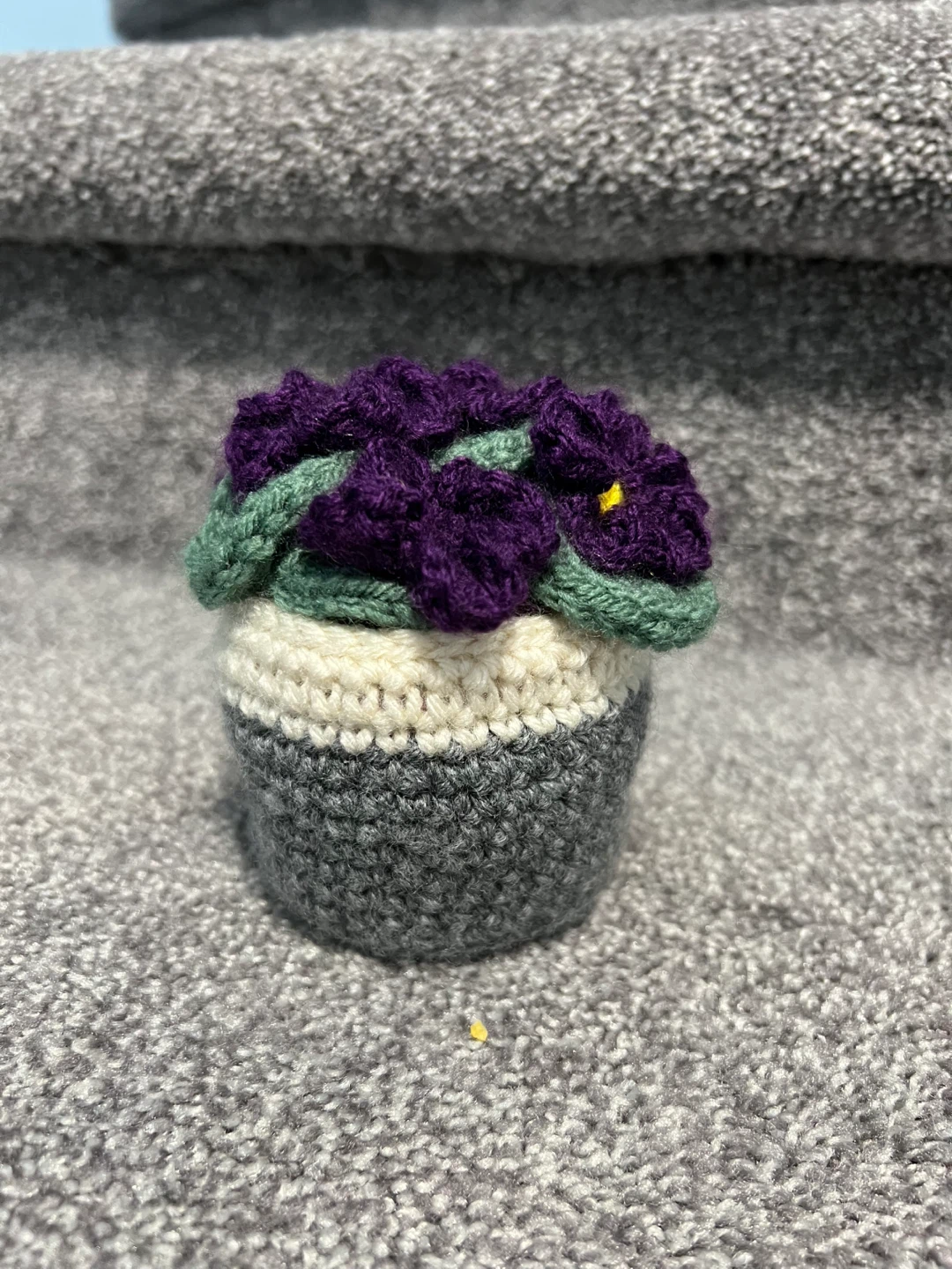 Crochet African Violet