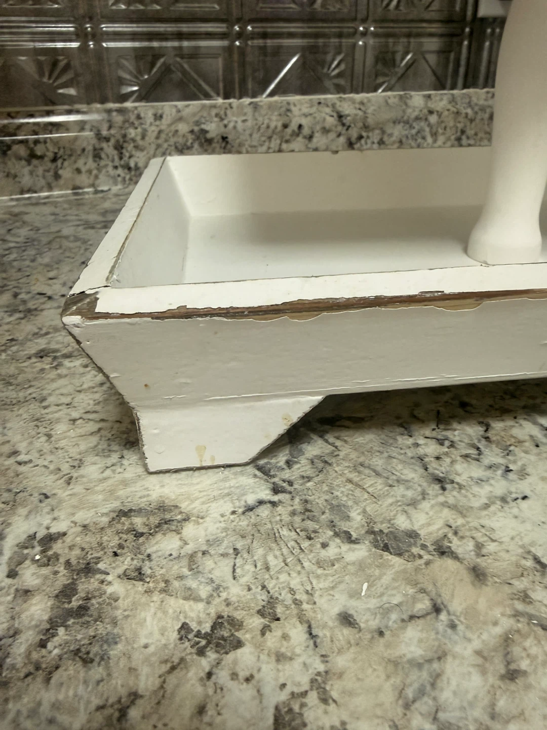 White Tiered Display Stand - photo 2