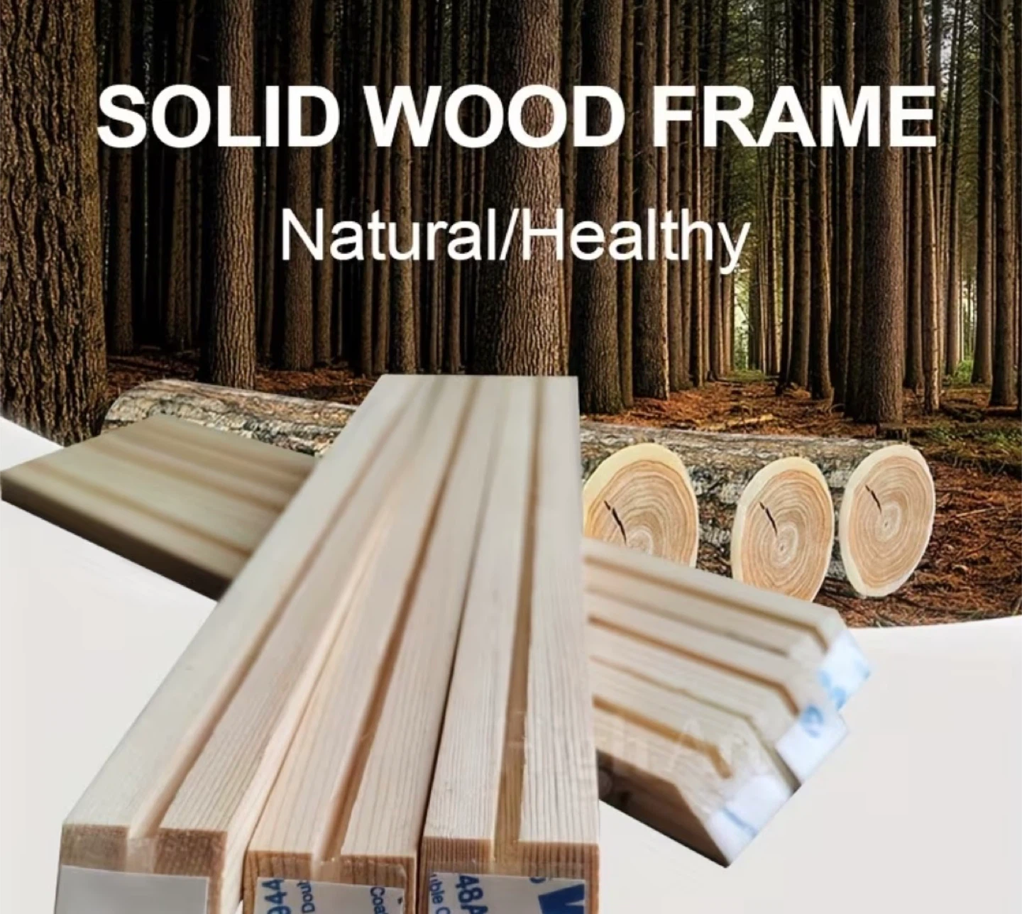 Solid Wood Frame for Canvas Art - DIY Kit - photo 3