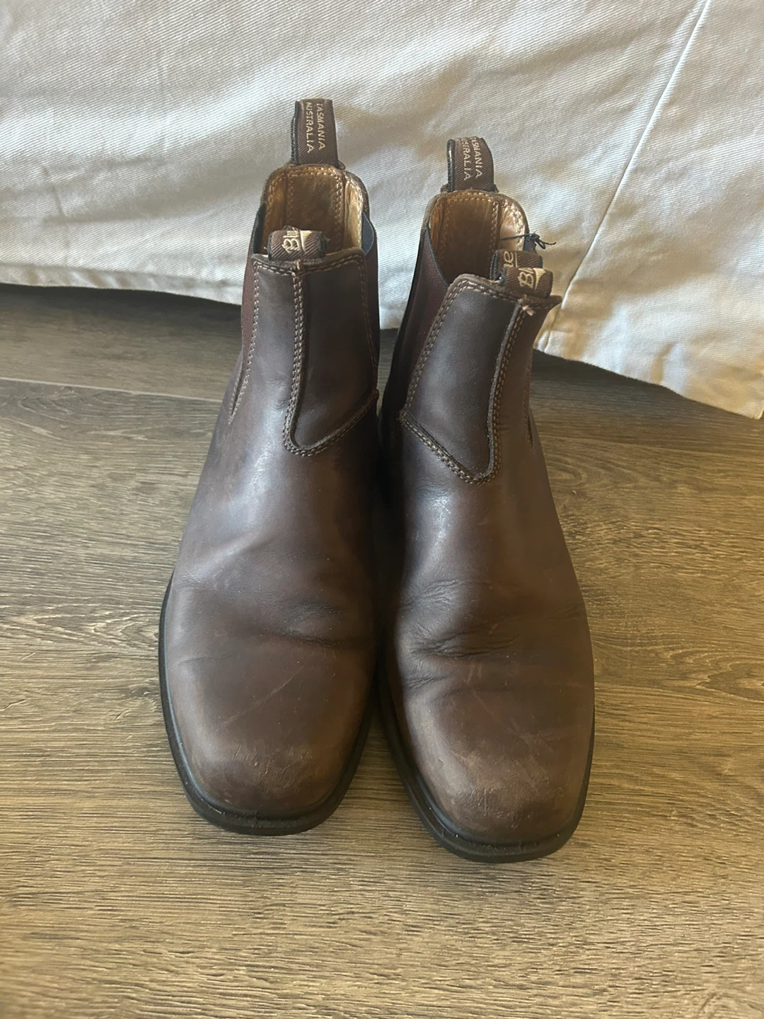 Blundstone Brown Leather Chelsea Boots