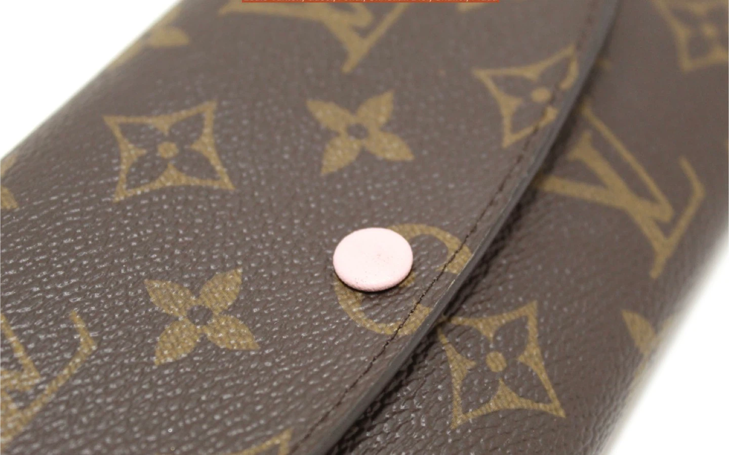 Authentic Louis Vuitton Monogram Long Wallet check more pictures - photo 5