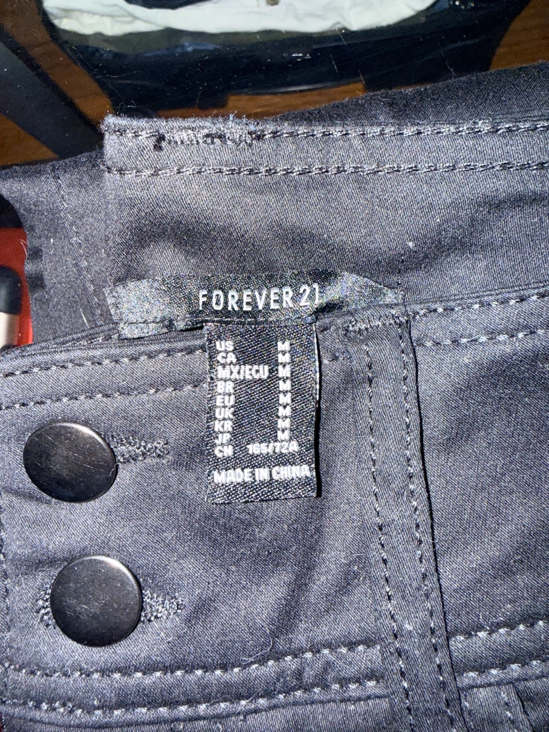 Forever 21 Black Pants Size Medium - photo 4