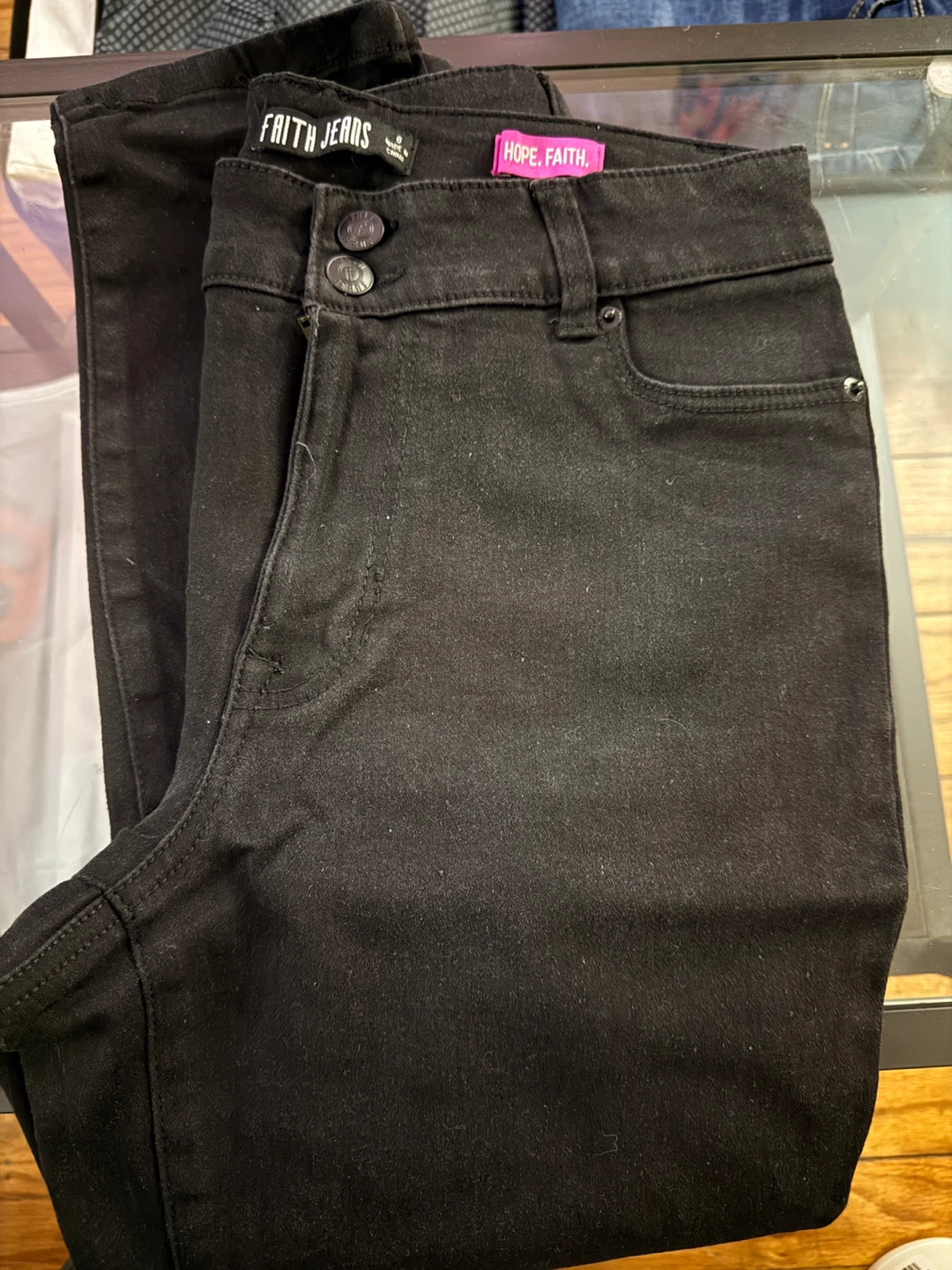 Faith Jeans Black Skinny Jeans