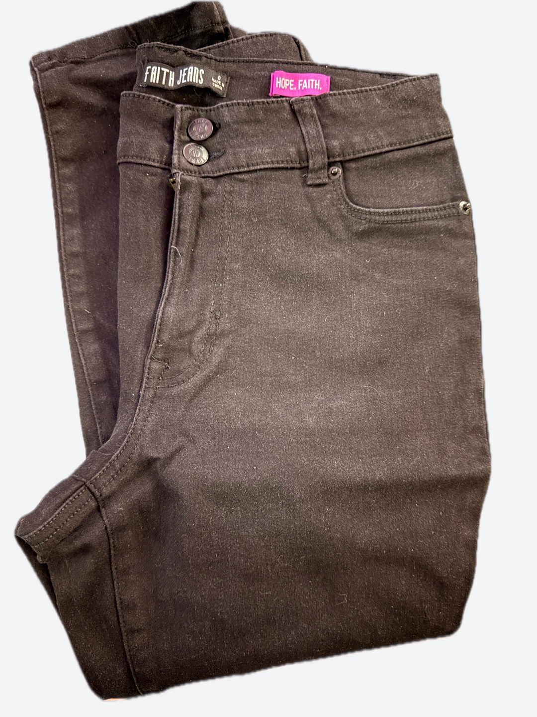 Faith Jeans Black Skinny Jeans - photo 2