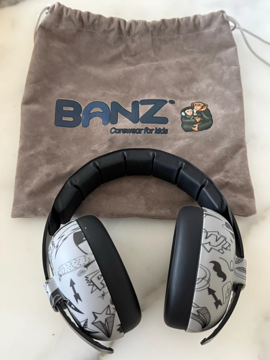 Banz Kids Ear Defenders with Storage Bag