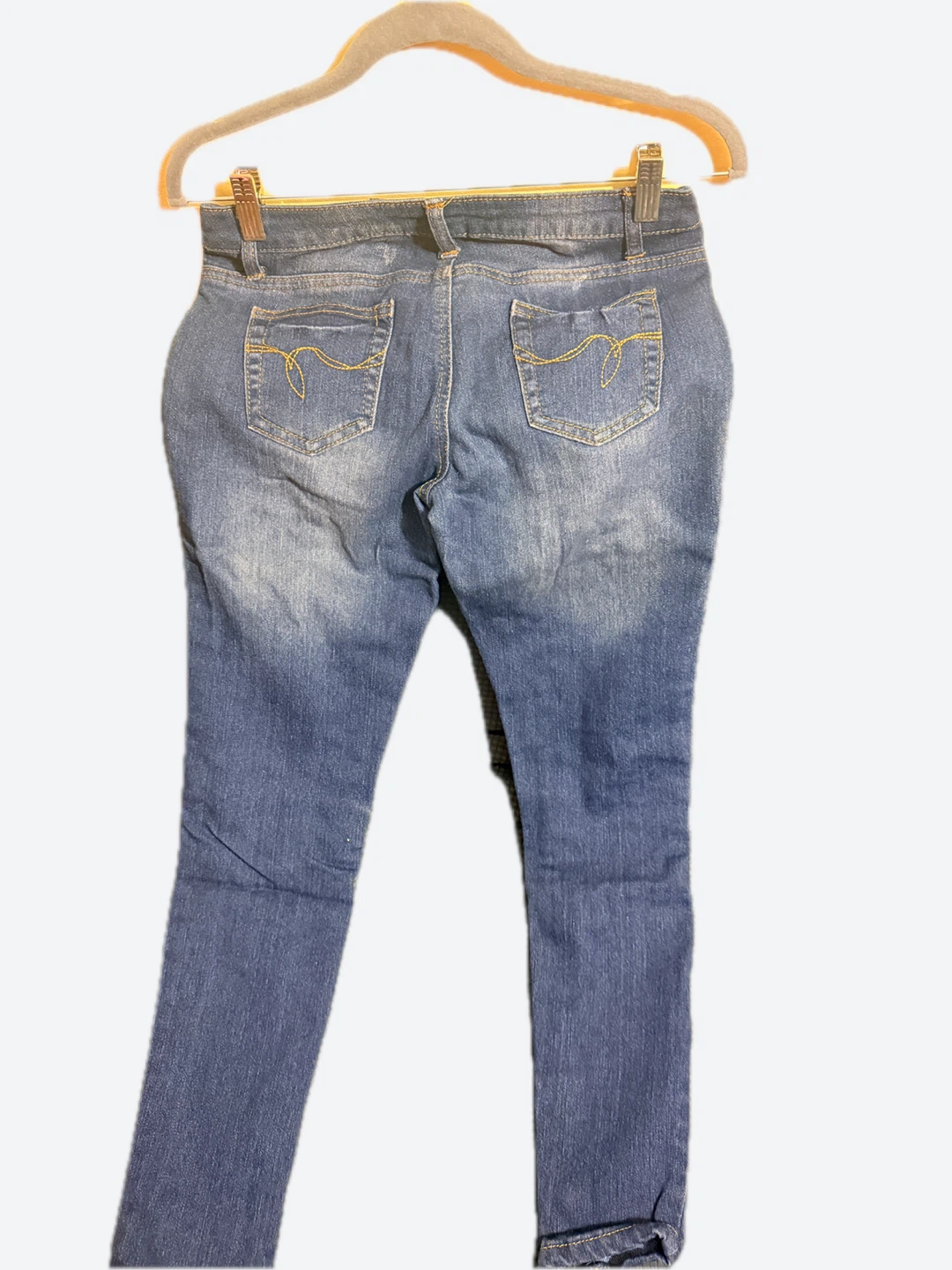 VIP Jeans Women's Size 5/6 Distressed Skinny Leg Zip Ankle - photo 3