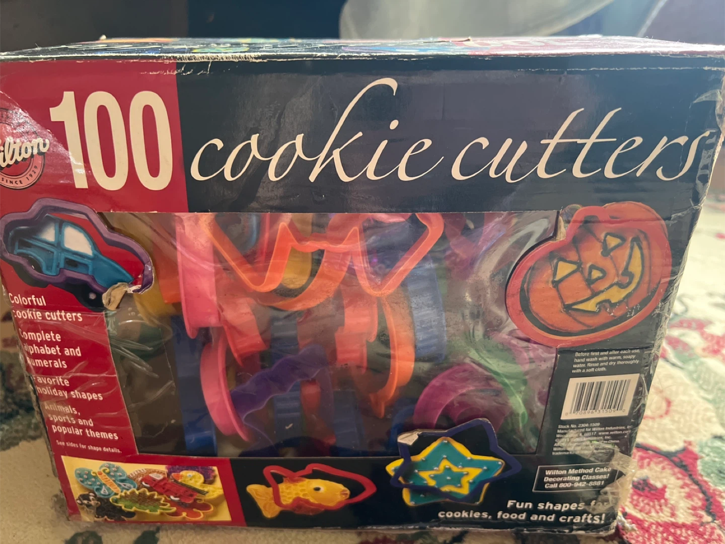 Wilton 100 Piece Cookie Cutter Set - Fun Shapes!