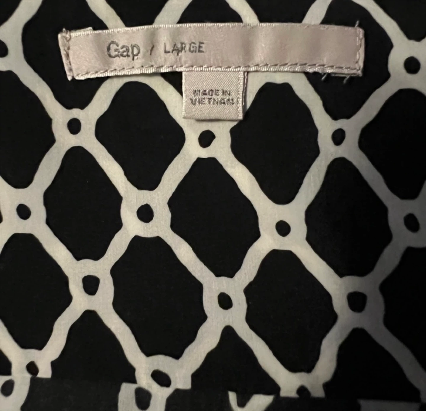 Gap Black and White Blouse.🧡 - photo 5