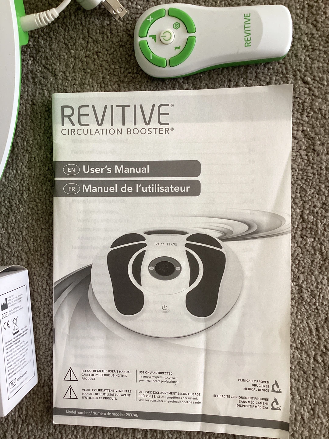 Revitive Circulation Booster - Model 2B37AB - photo 2