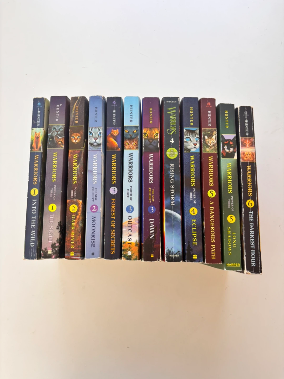 12 Warriors Book Series Lot - Erin Hunter - photo 2