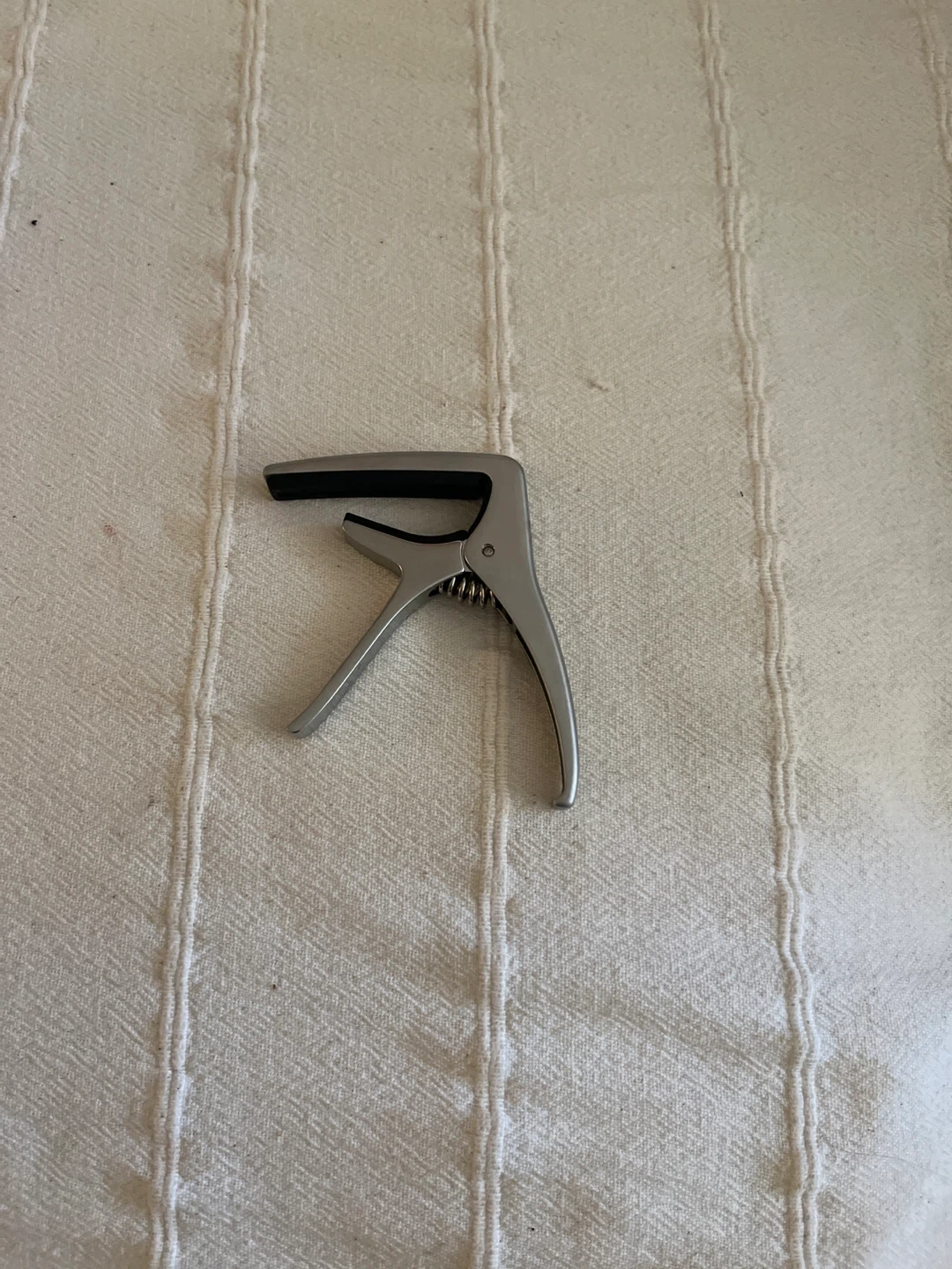Silver Guitar Capo