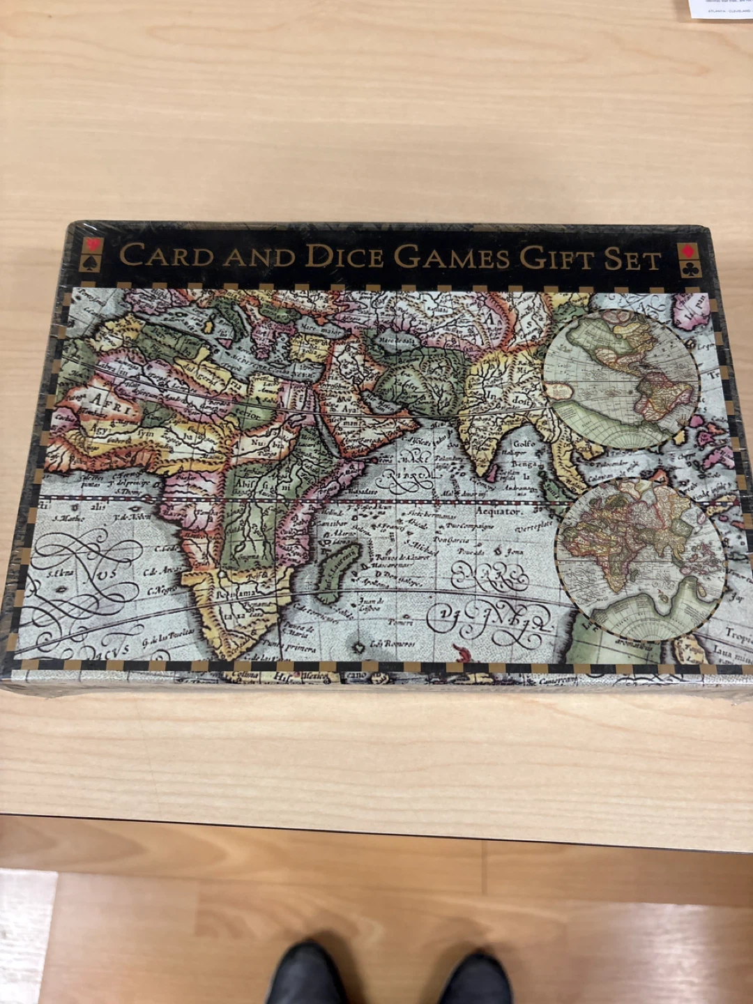 Card and Dice Games Gift Set