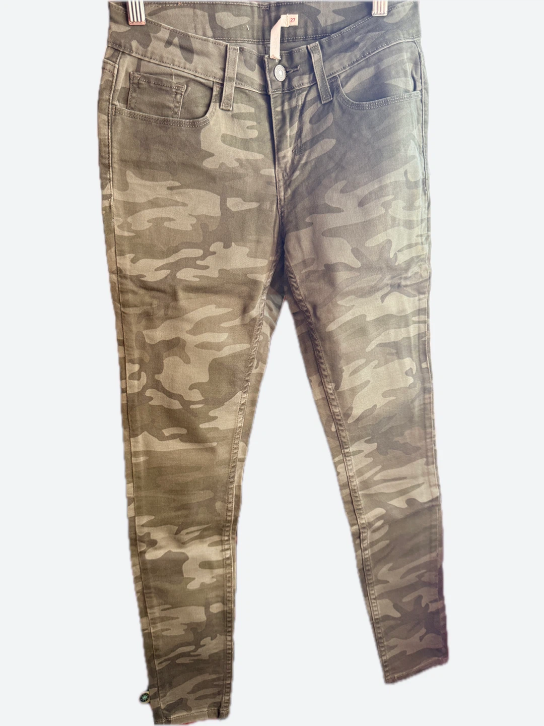 Levi's 535 Super Skinny Camo Jeans - Size 27