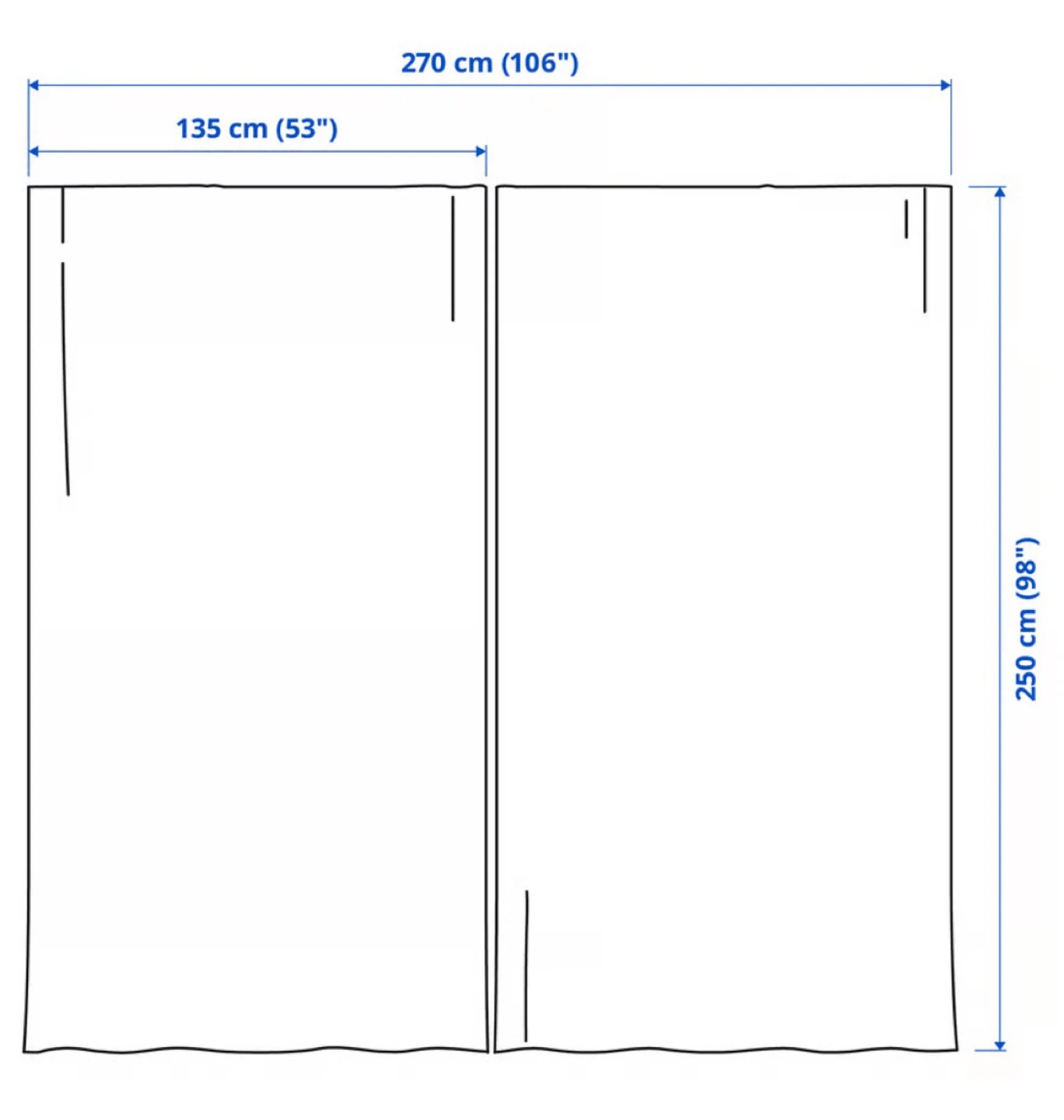 Adjustable Curtain Rod with Beige Fabric - photo 4