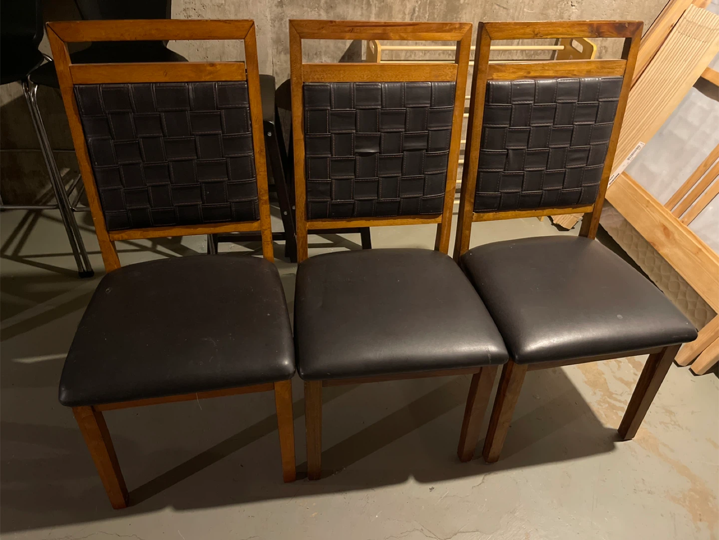 Set of 3 Dining Chairs