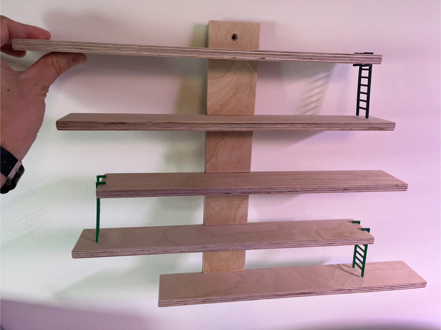 IKEA LUSTIGT 5-Shelf Lego Display Unit