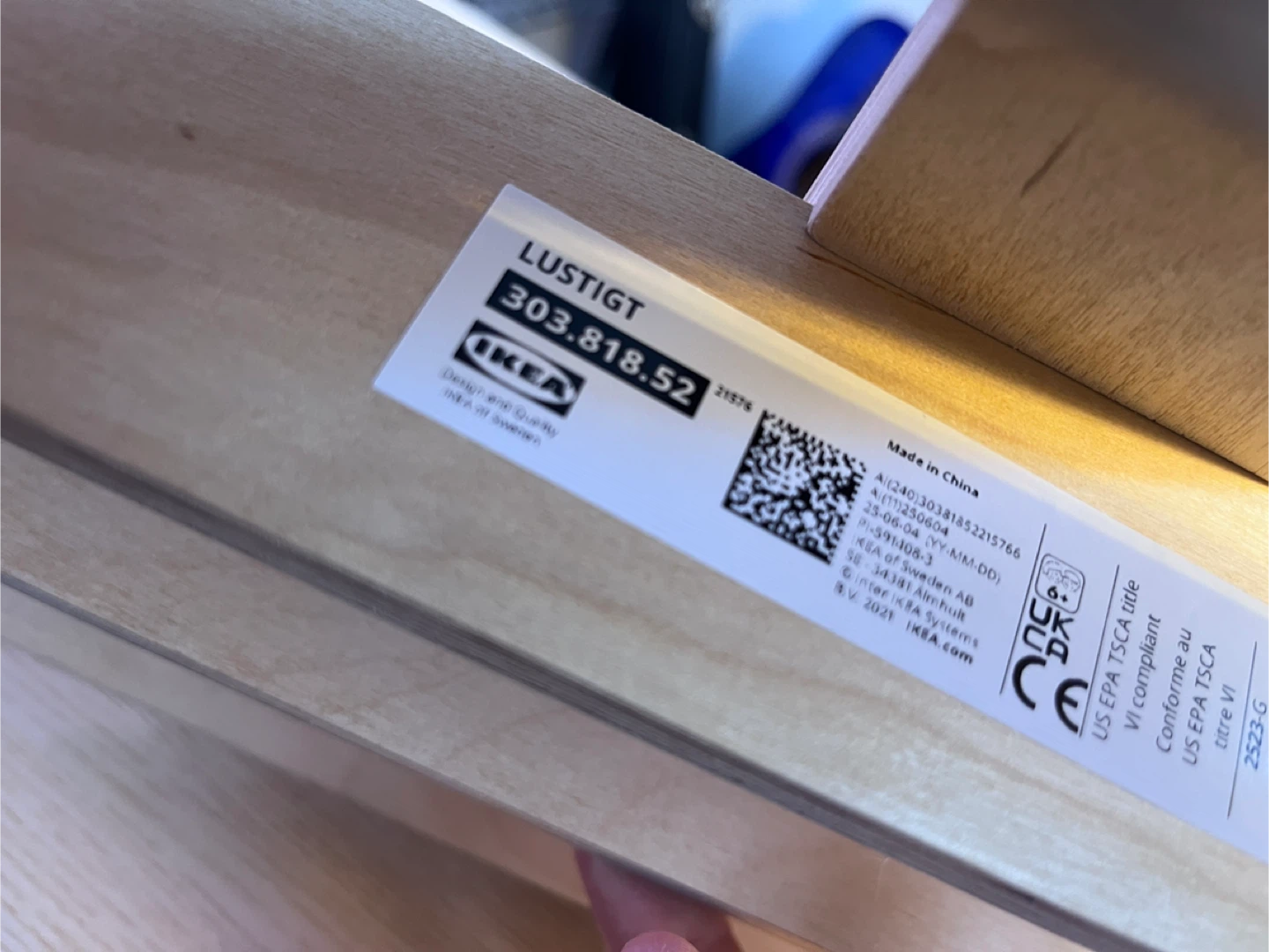 IKEA LUSTIGT 5-Shelf Lego Display Unit - photo 2