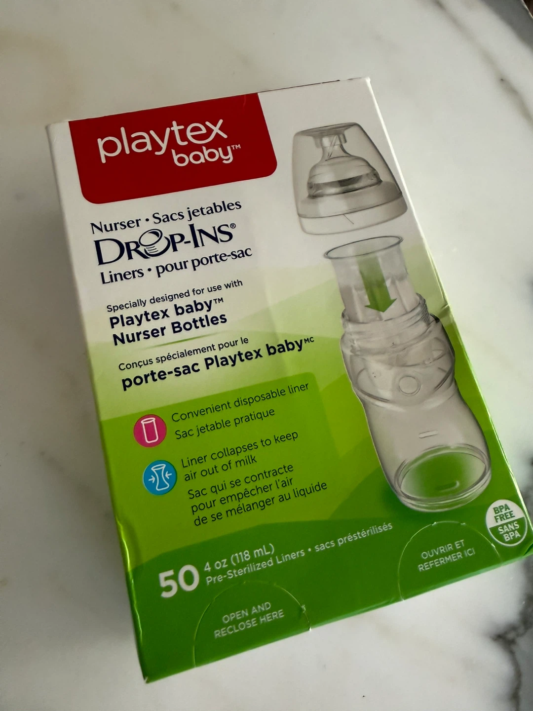 Playtex Baby Drop-Ins Nipple & Liner