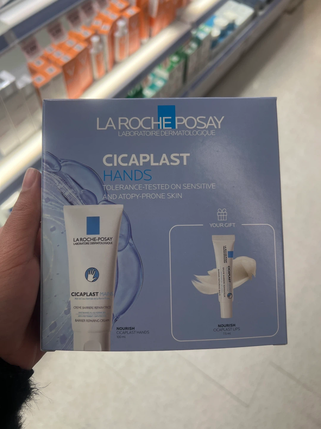 La Roche-Posay Cicaplast Hands & Lips Set