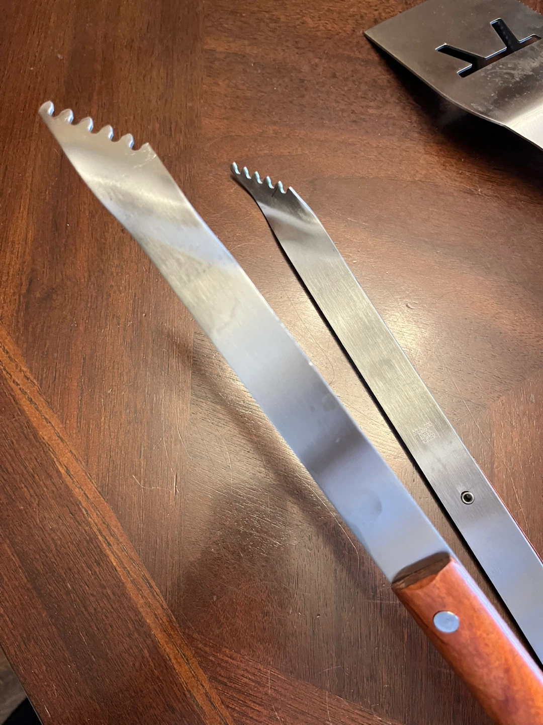 BBQ Tool Set with Wooden Handles - photo 4