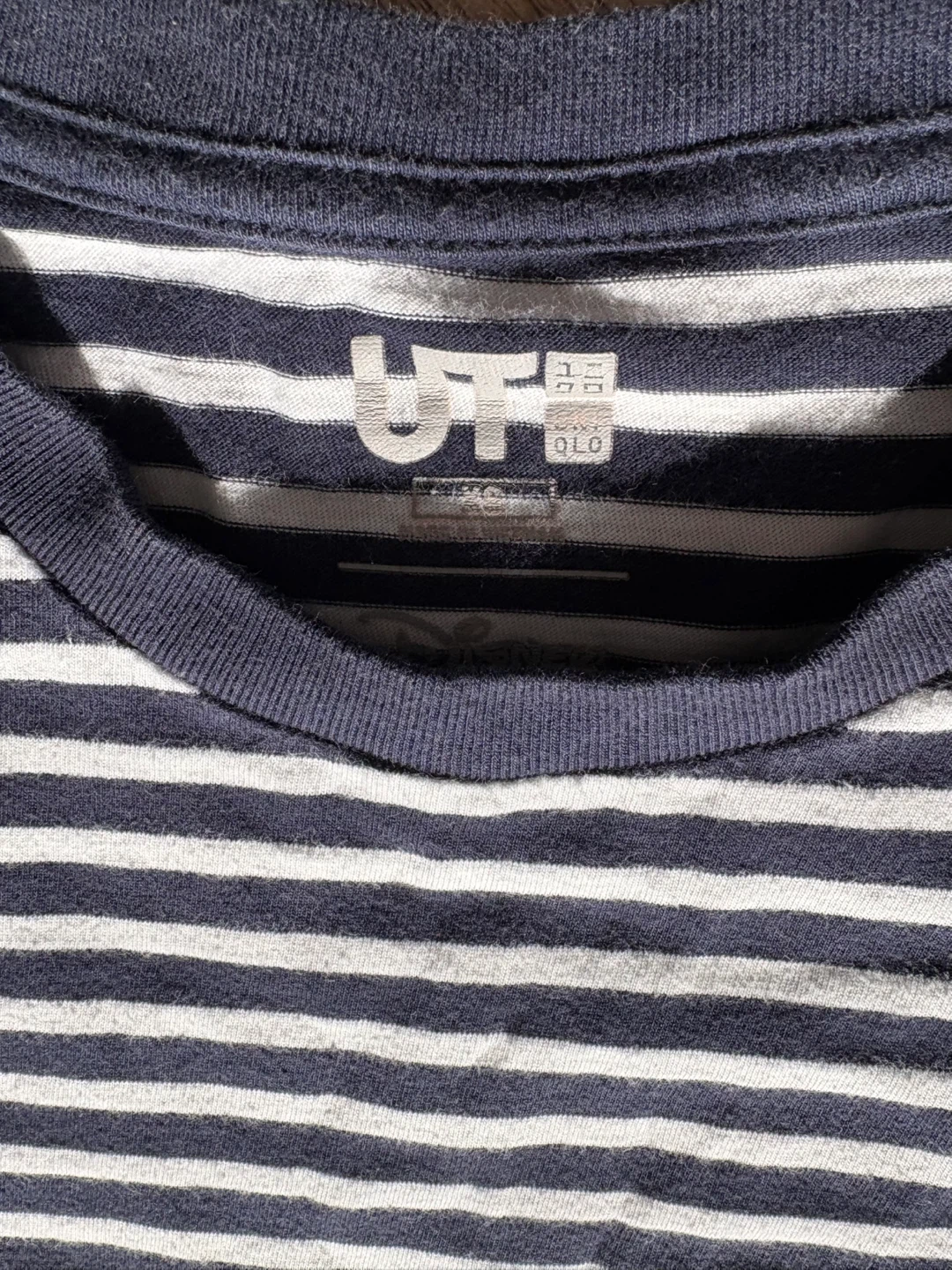UNIQLO Mickey Mouse Striped T-Shirt - photo 2
