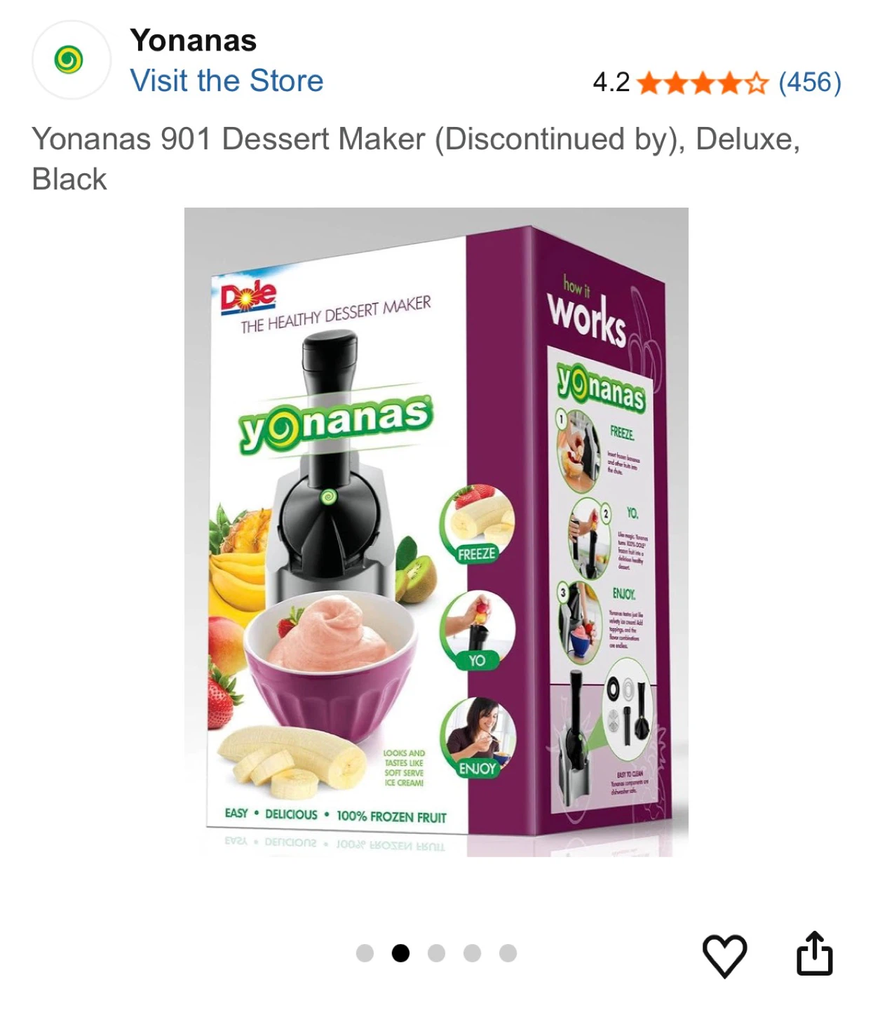 Yonananas 901 Dessert Maker - photo 4