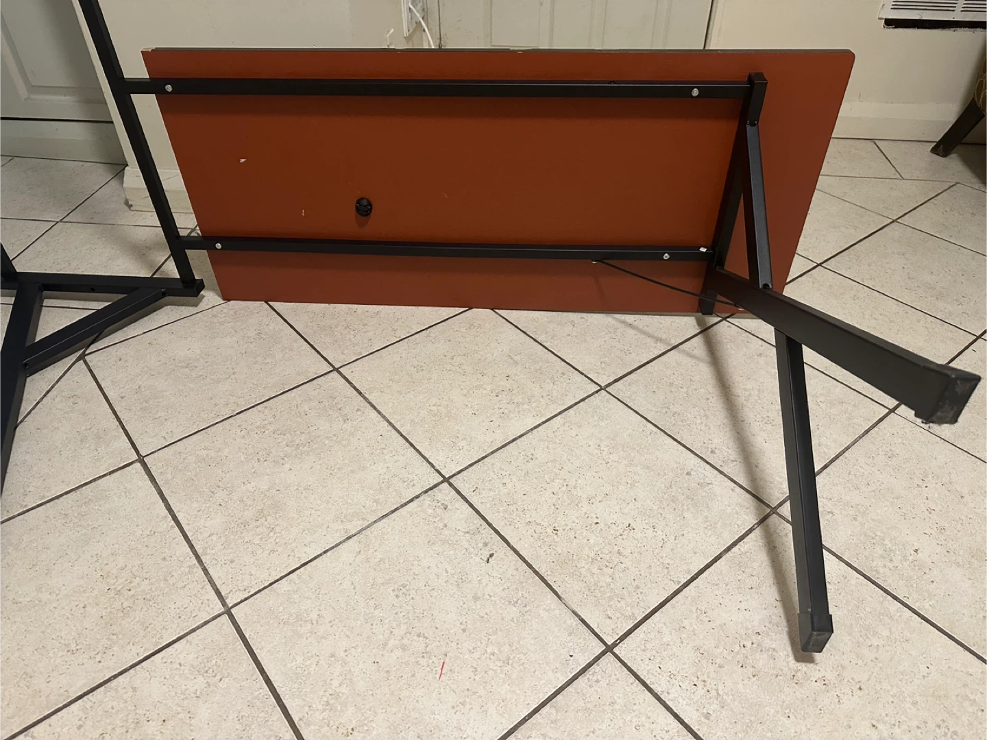 Dark Wood L-Shaped Desk - photo 4