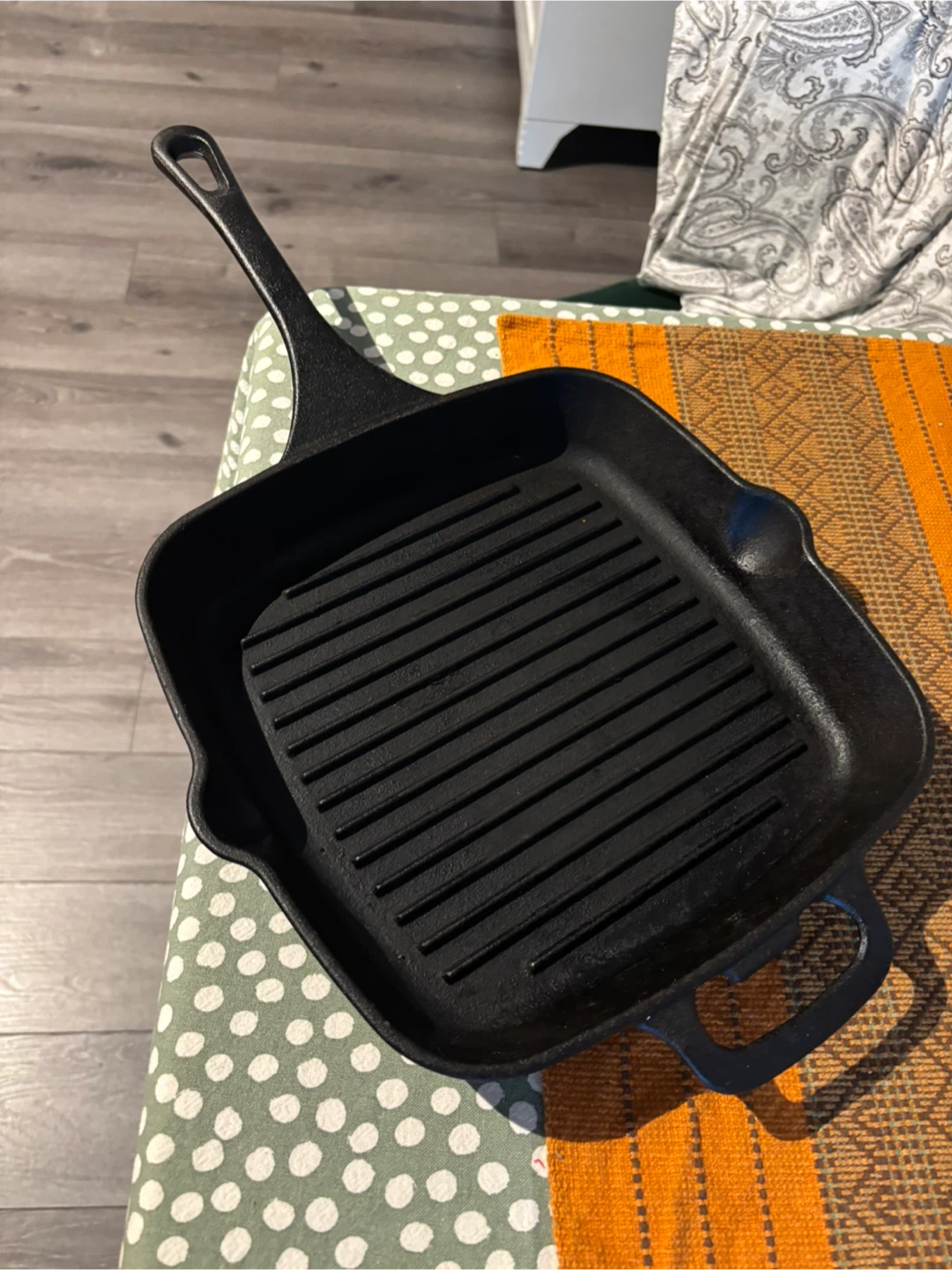 Cast Iron Square Grill Pan
