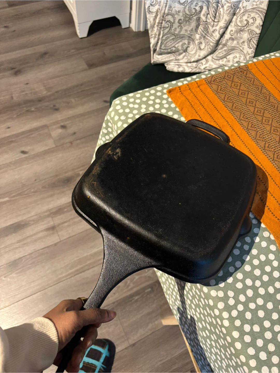 Cast Iron Square Grill Pan - photo 3