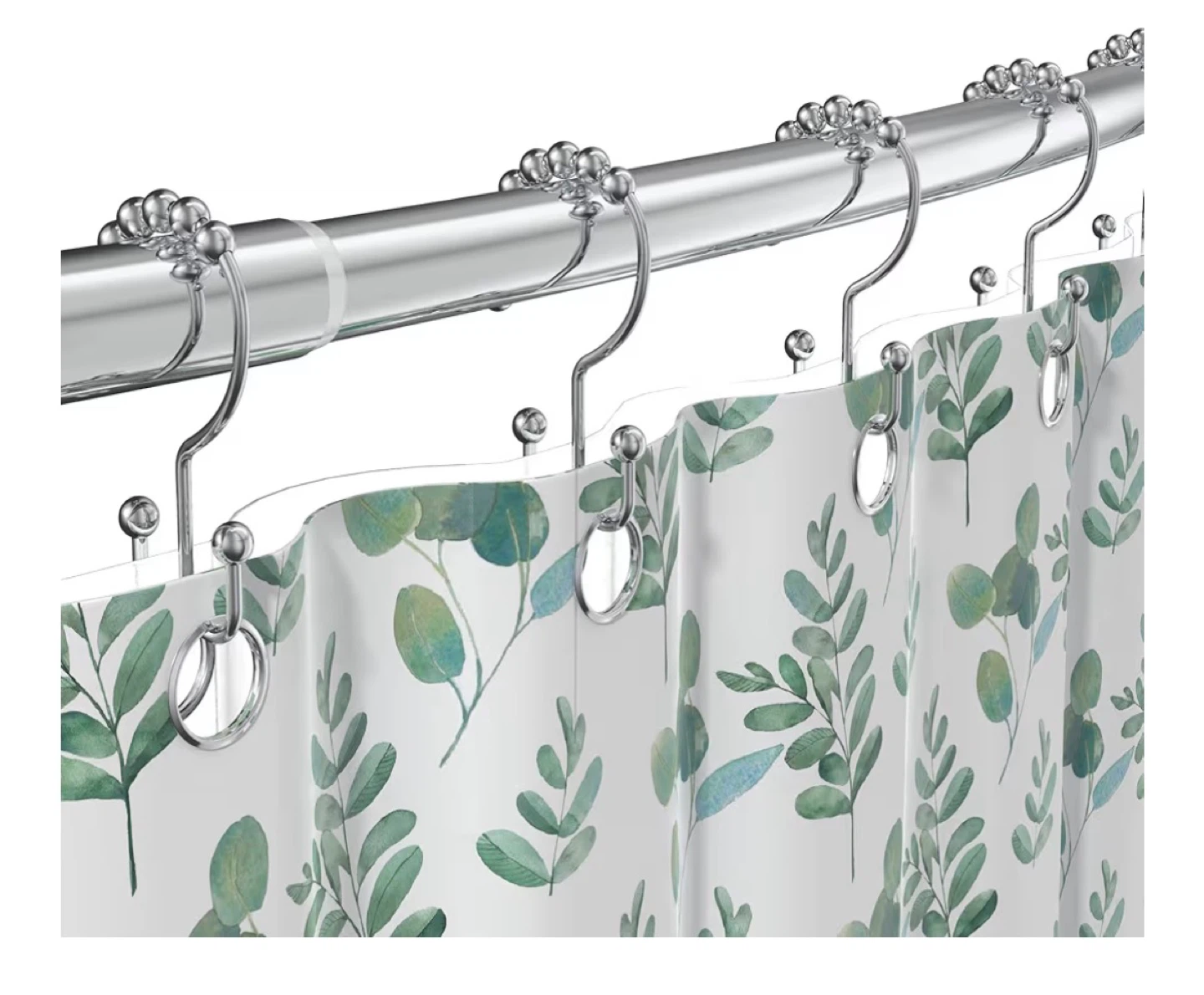 Shower Curtain Hooks Set (12-Pack) - photo 5