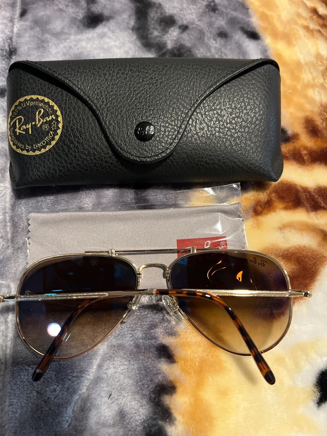 Ray-Ban Aviator Gradient Sunglasses with Case - photo 3