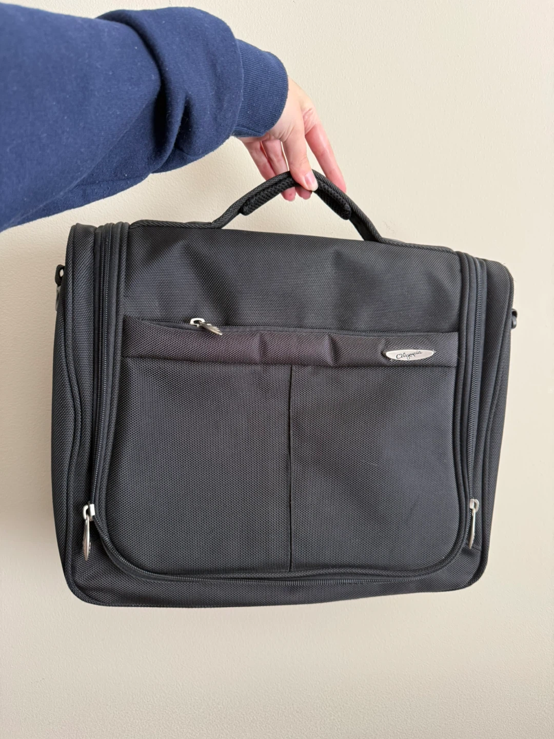 🧡 Large Laptop Briefcase (Black)