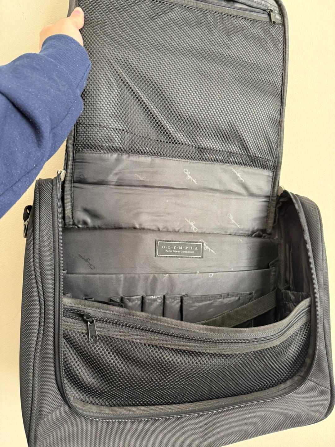 🧡 Large Laptop Briefcase (Black) - photo 2
