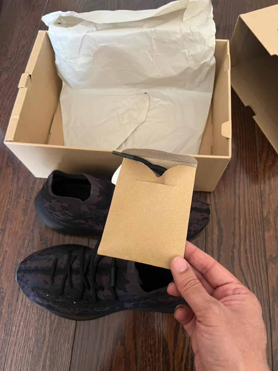 Adidas Yeezy Boost 380 "ONYX" Size 11 - photo 5