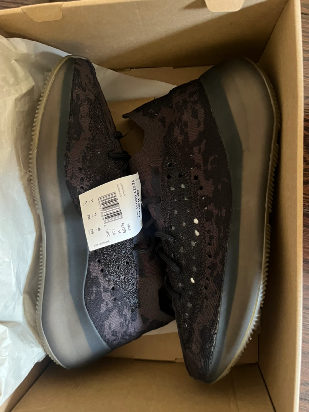 Adidas Yeezy Boost 380 "ONYX" Size 11