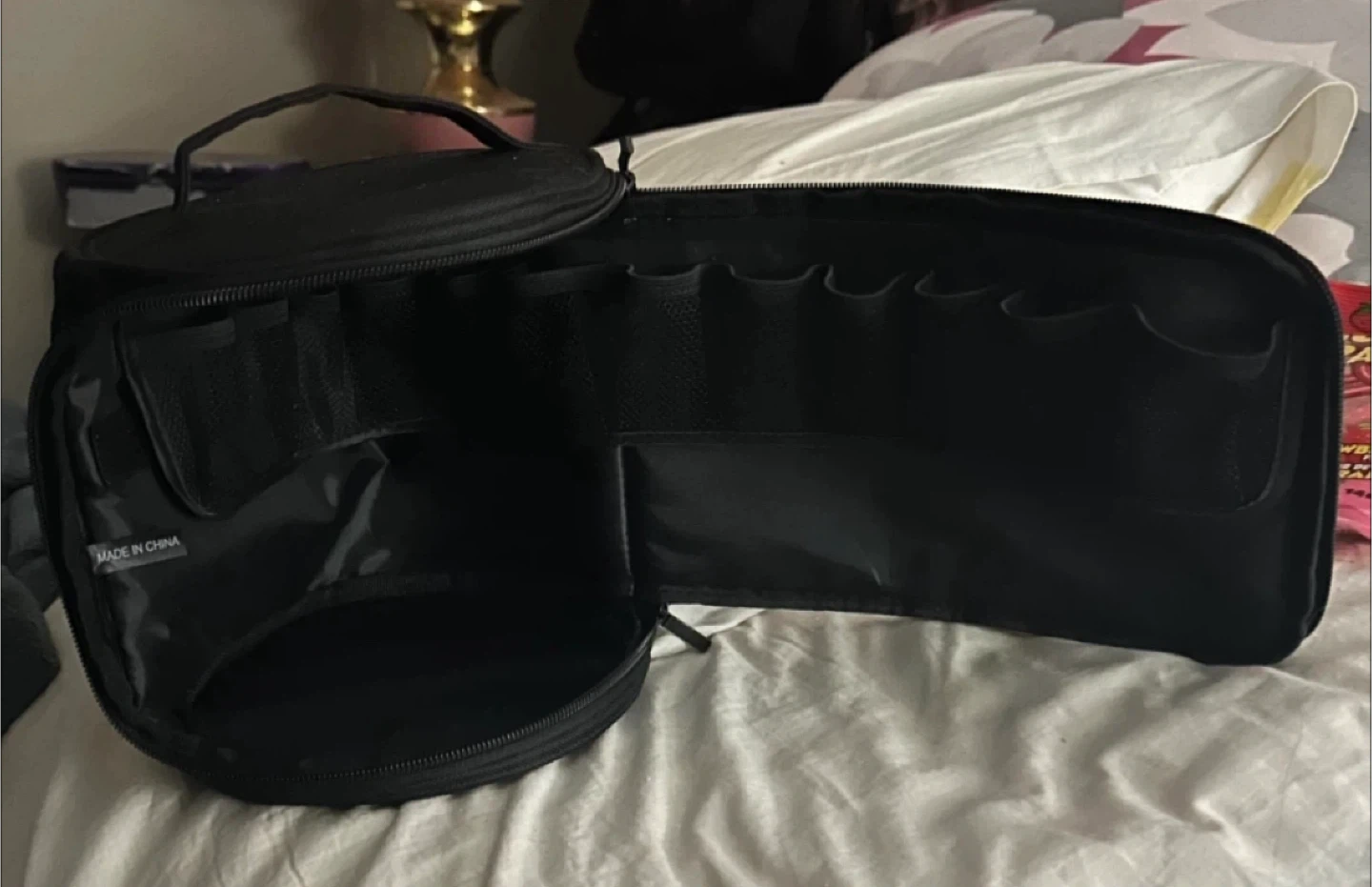 Black Makeup Organizer Bag - photo 2