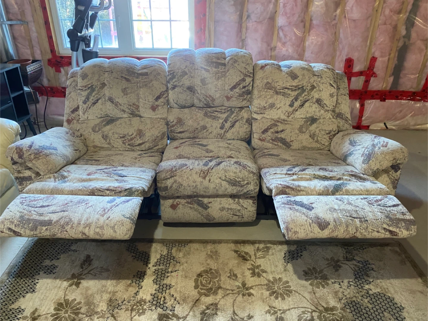 Three-Seater Reclining Sofa - photo 2