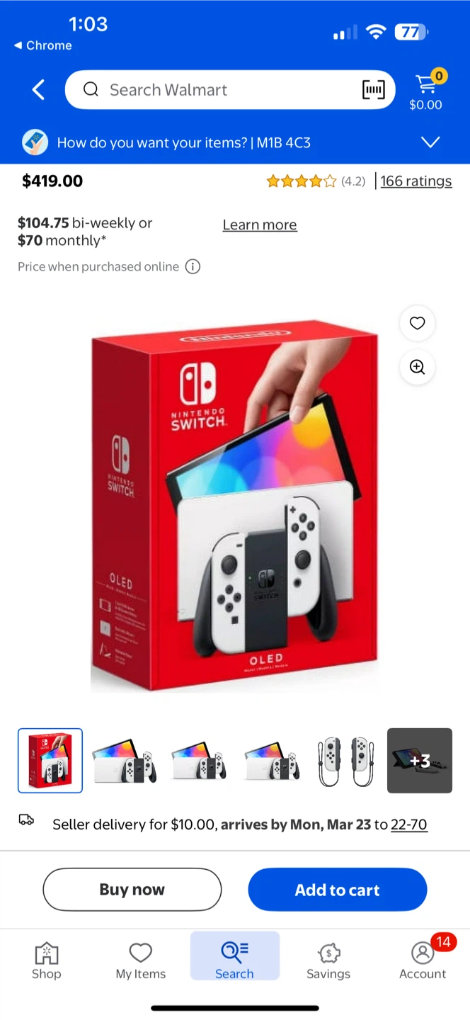 Nintendo Switch OLED White *BUNDLE