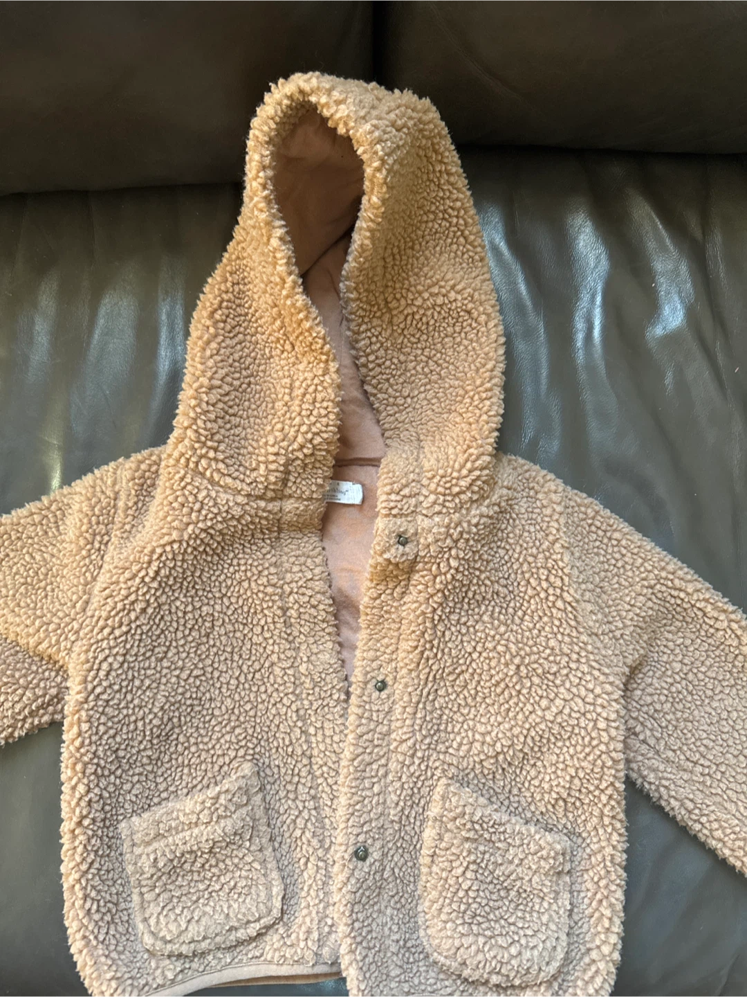 Kids Teddy Fleece Hoodie - 18-24mts