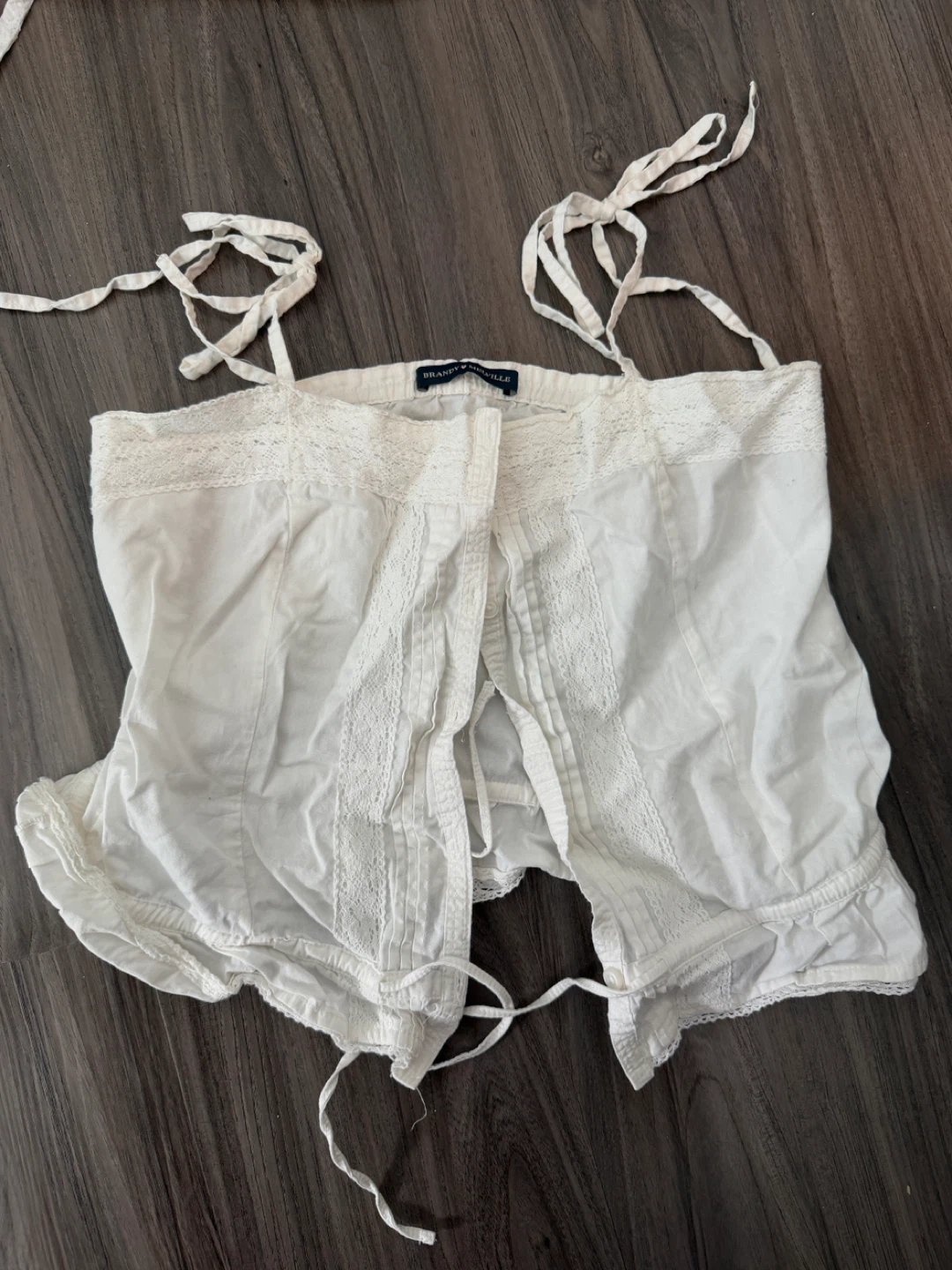 White Brandy Melville summer Top