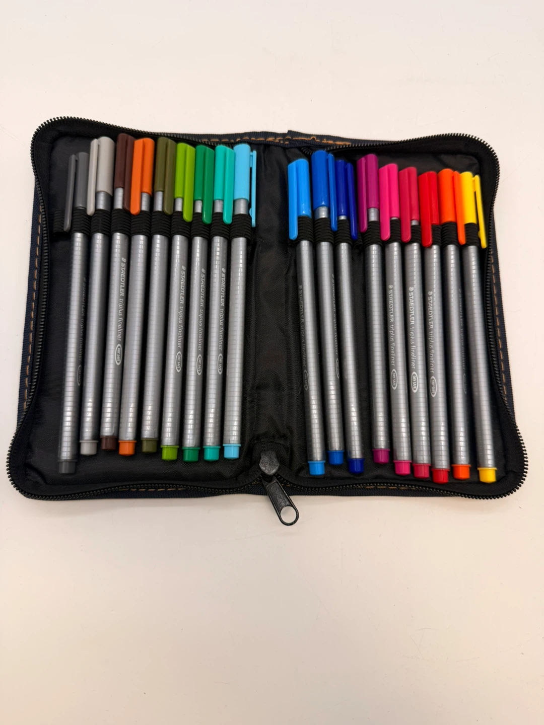 Staedtler Triplus Fineliner Pens in Denim Case - photo 5