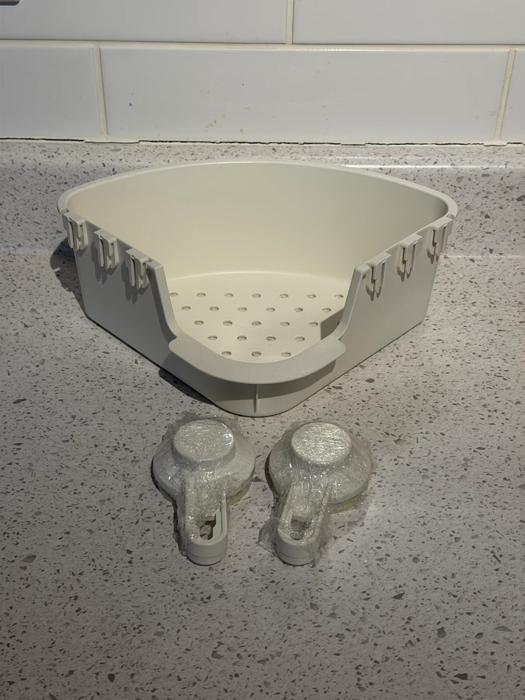 Ikea TISKEN corner basket
