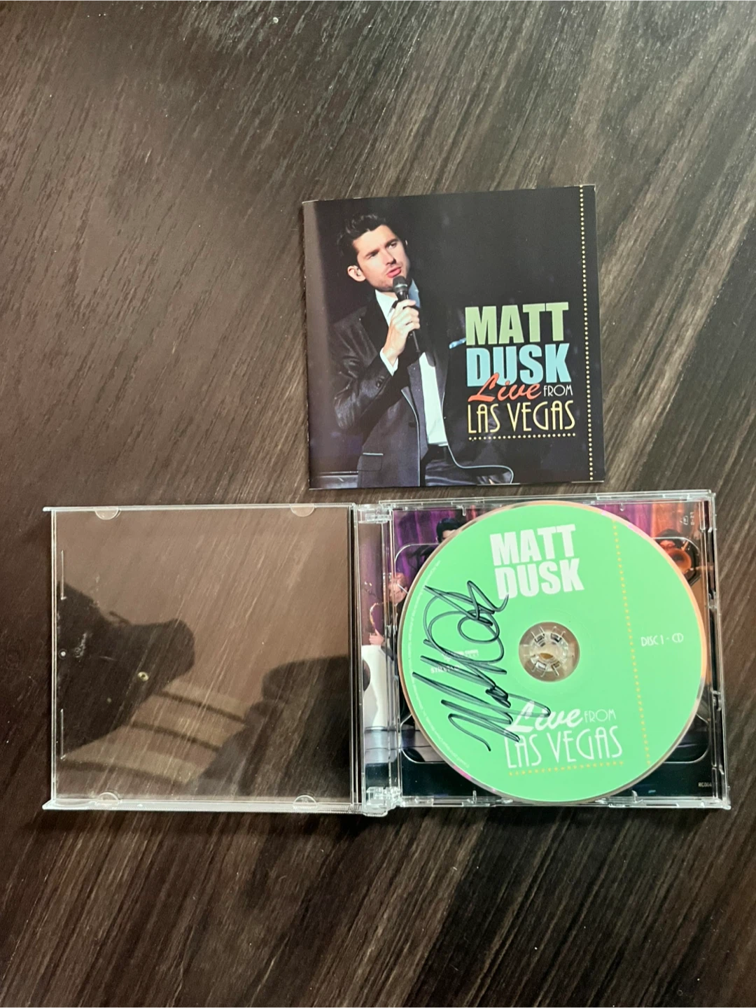 Matt Dusk Live from Las Vegas CD