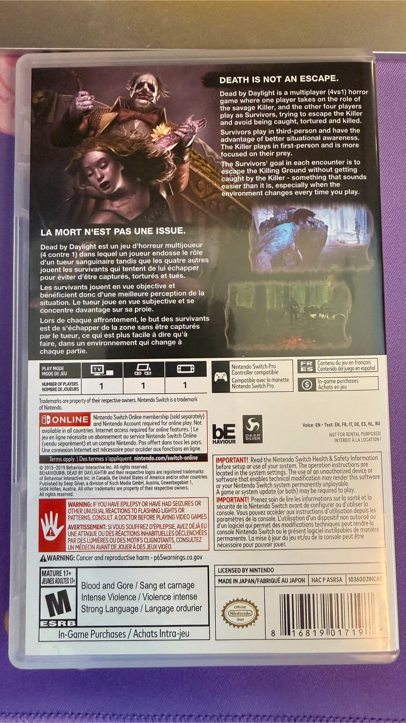 Dead by Daylight - Switch - photo 3