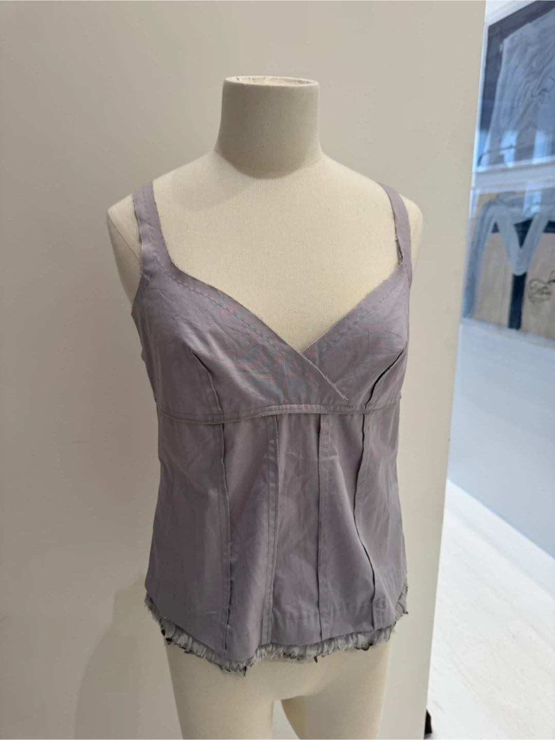 Philosophy di Alberta Ferretti Silk Blend Top
