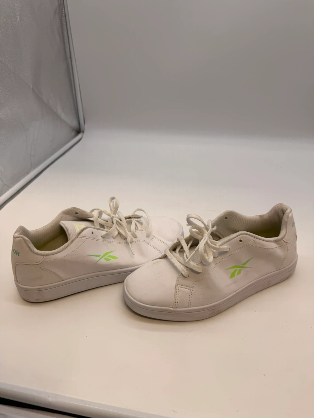 White Reebok Sneakers - photo 4