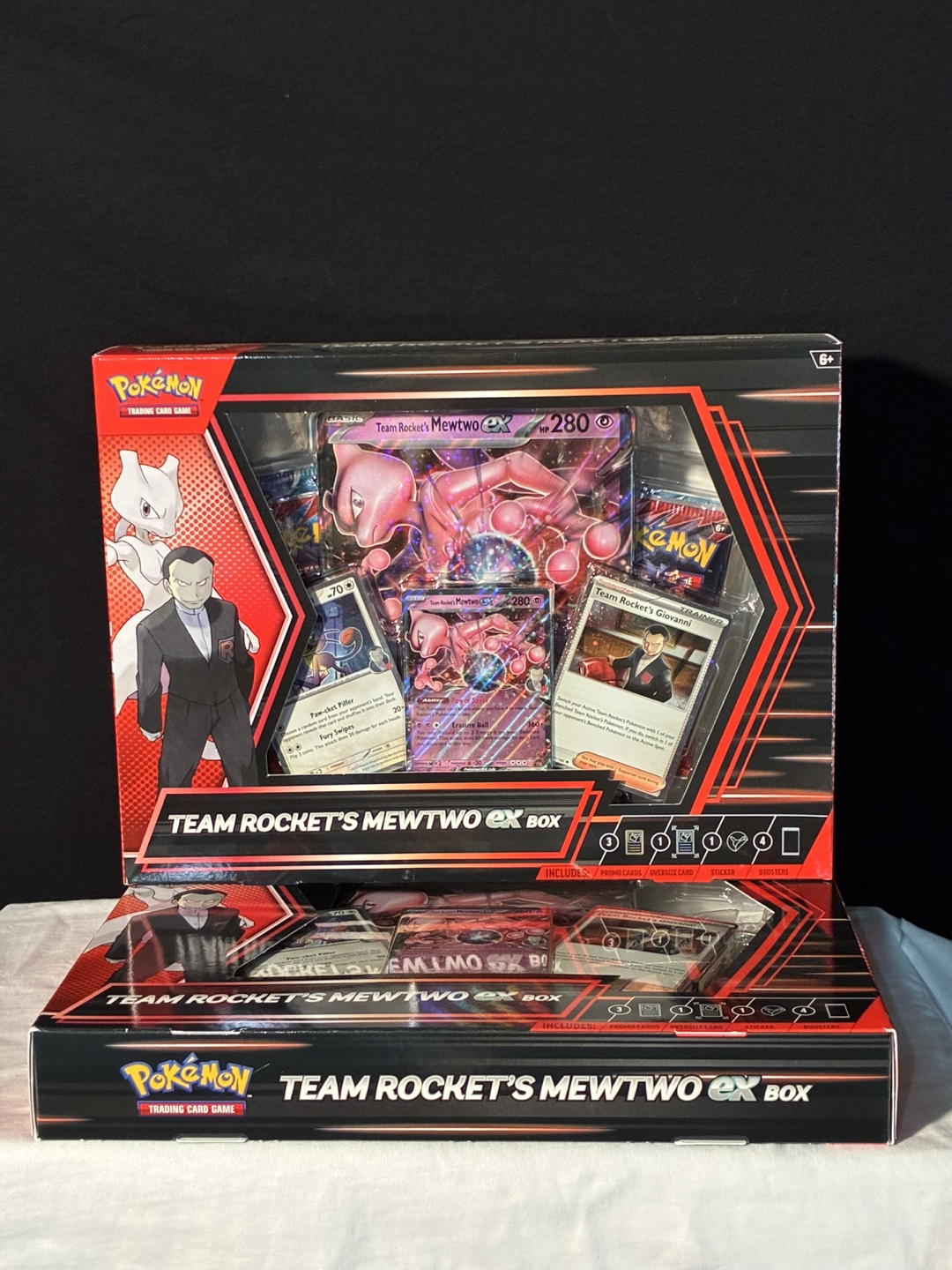 Pokemon TCG Team Rocket's Mewtwo EX Box